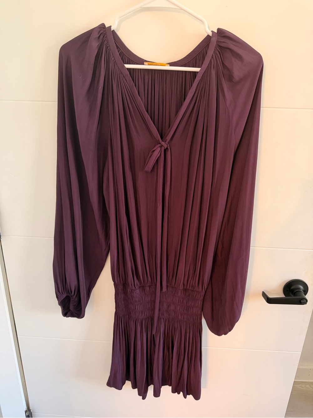 Ramy Brook Long Sleeve Paris Dress - Plum